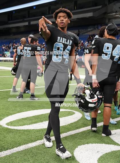 Thumbnail 2 in Vandegrift vs. Harlan (UIL 6A Division II Regional Semifinal) photogallery.
