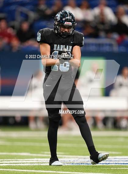 Thumbnail 3 in Vandegrift vs. Harlan (UIL 6A Division II Regional Semifinal) photogallery.