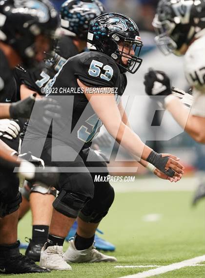 Thumbnail 3 in Vandegrift vs. Harlan (UIL 6A Division II Regional Semifinal) photogallery.