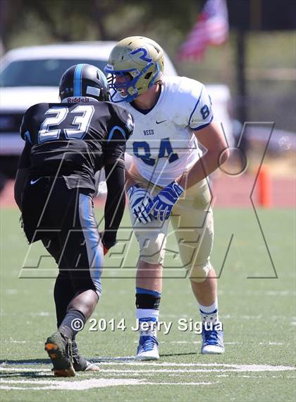 Thumbnail 1 in Clovis North vs. Reed (2014 Honor Bowl - NorCal) photogallery.