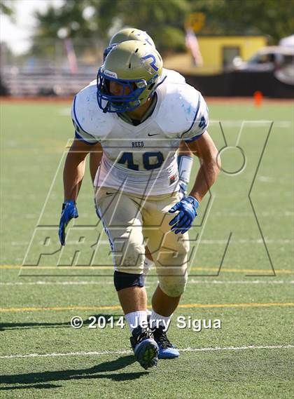Thumbnail 3 in Clovis North vs. Reed (2014 Honor Bowl - NorCal) photogallery.