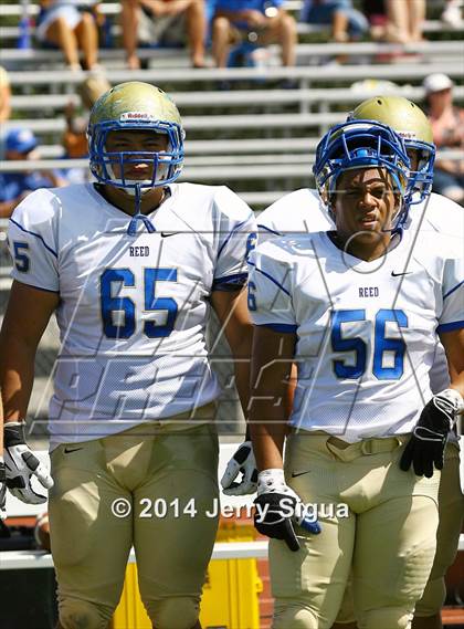 Thumbnail 2 in Clovis North vs. Reed (2014 Honor Bowl - NorCal) photogallery.