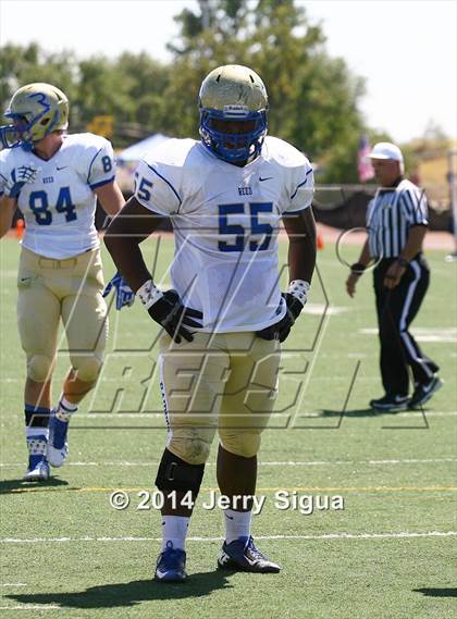 Thumbnail 1 in Clovis North vs. Reed (2014 Honor Bowl - NorCal) photogallery.