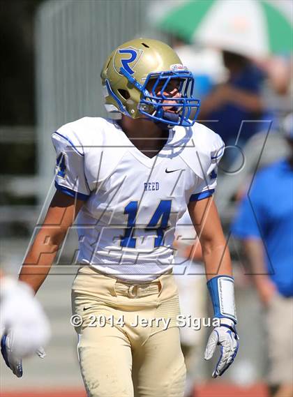 Thumbnail 3 in Clovis North vs. Reed (2014 Honor Bowl - NorCal) photogallery.