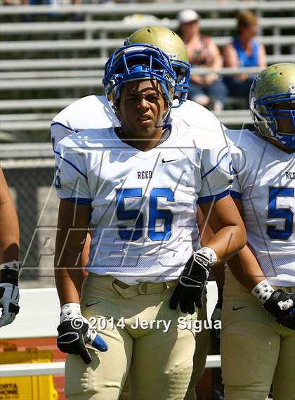 Thumbnail 3 in Clovis North vs. Reed (2014 Honor Bowl - NorCal) photogallery.