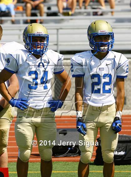 Thumbnail 3 in Clovis North vs. Reed (2014 Honor Bowl - NorCal) photogallery.