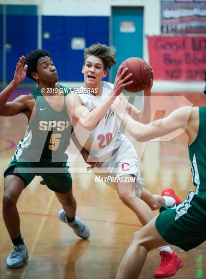 Thumbnail 1 in St. Patrick-St. Vincent vs. Campolindo (CIF NCS D3 Semifinal) photogallery.