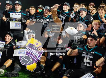 Thumbnail 1 in Lincoln vs Valley Center (CIF Div 6AA State Championship) photogallery.