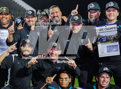 Thumbnail 2 in Lincoln vs Valley Center (CIF Div 6AA State Championship) photogallery.