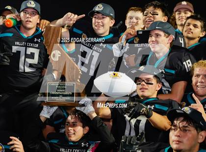 Thumbnail 2 in Lincoln vs Valley Center (CIF Div 6AA State Championship) photogallery.