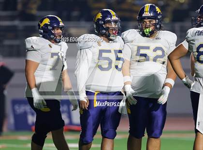 Thumbnail 1 in Lincoln vs Valley Center (CIF Div 6AA State Championship) photogallery.
