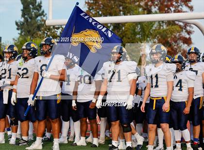 Thumbnail 1 in Lincoln vs Valley Center (CIF Div 6AA State Championship) photogallery.