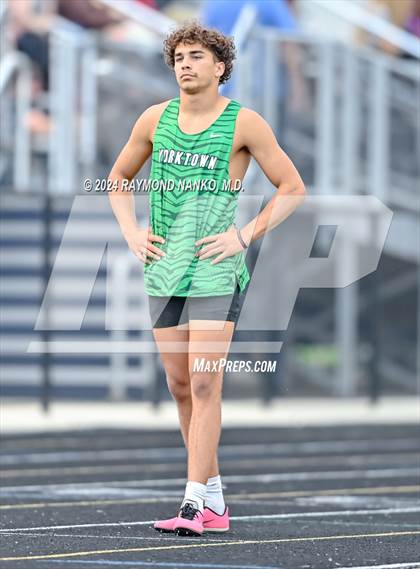 Thumbnail 2 in IHSAA Delta Sectionals (400 Meter)  photogallery.