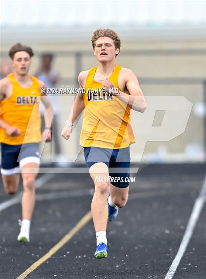 Thumbnail 3 in IHSAA Delta Sectionals (400 Meter)  photogallery.
