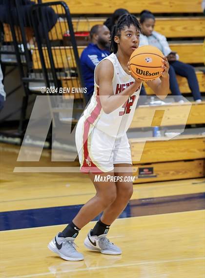 Thumbnail 3 in Hebron Christian vs. Stockbridge (MLK Day Classic) photogallery.