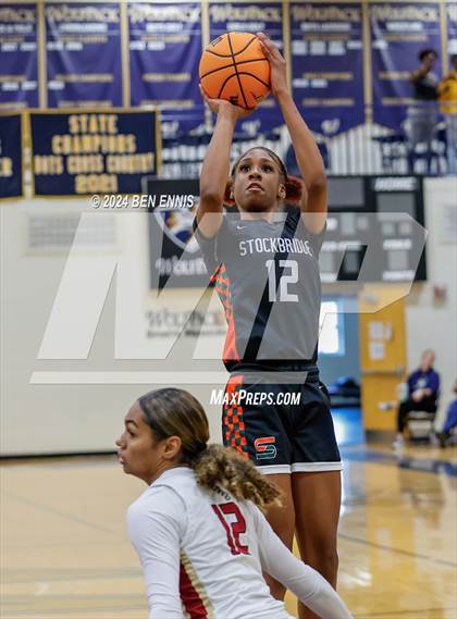 Thumbnail 2 in Hebron Christian vs. Stockbridge (MLK Day Classic) photogallery.