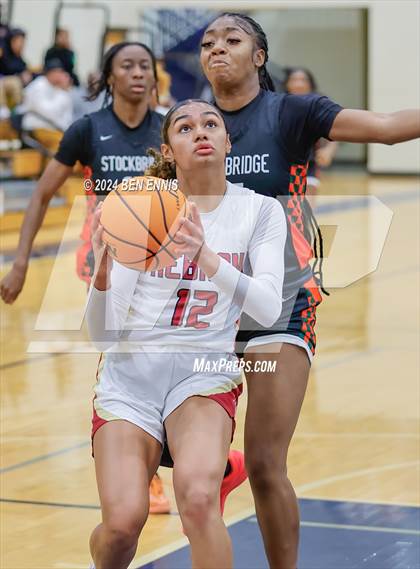 Thumbnail 2 in Hebron Christian vs. Stockbridge (MLK Day Classic) photogallery.
