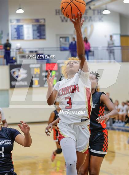 Thumbnail 2 in Hebron Christian vs. Stockbridge (MLK Day Classic) photogallery.