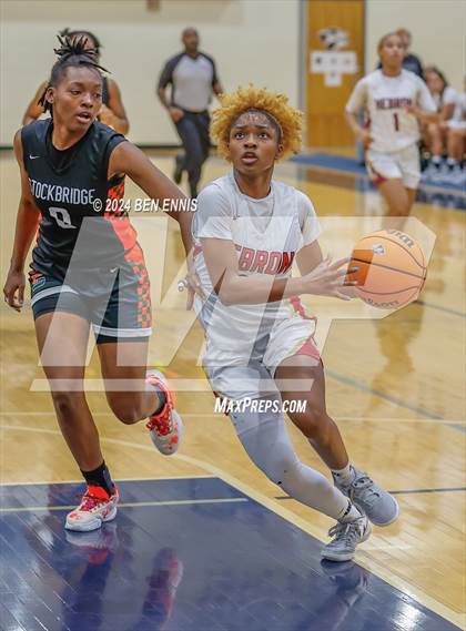 Thumbnail 3 in Hebron Christian vs. Stockbridge (MLK Day Classic) photogallery.