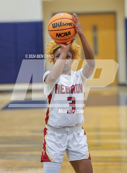 Thumbnail 2 in Hebron Christian vs. Stockbridge (MLK Day Classic) photogallery.