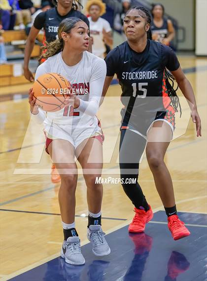 Thumbnail 1 in Hebron Christian vs. Stockbridge (MLK Day Classic) photogallery.
