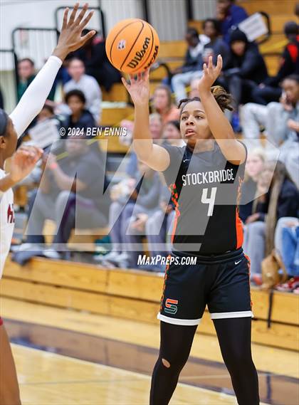Thumbnail 2 in Hebron Christian vs. Stockbridge (MLK Day Classic) photogallery.