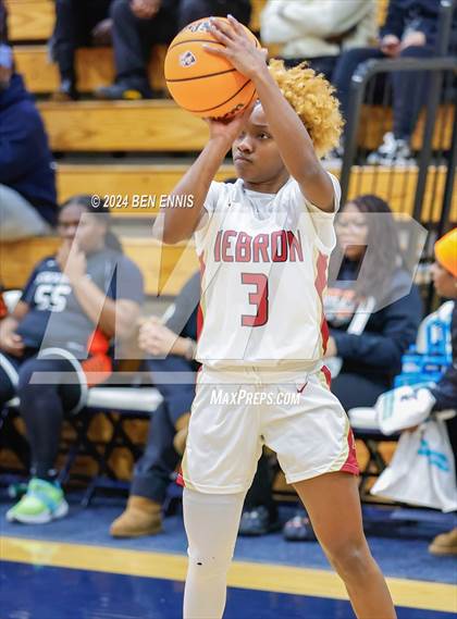 Thumbnail 1 in Hebron Christian vs. Stockbridge (MLK Day Classic) photogallery.