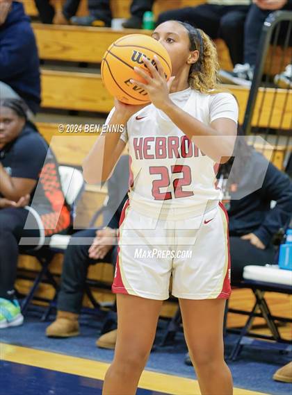 Thumbnail 2 in Hebron Christian vs. Stockbridge (MLK Day Classic) photogallery.