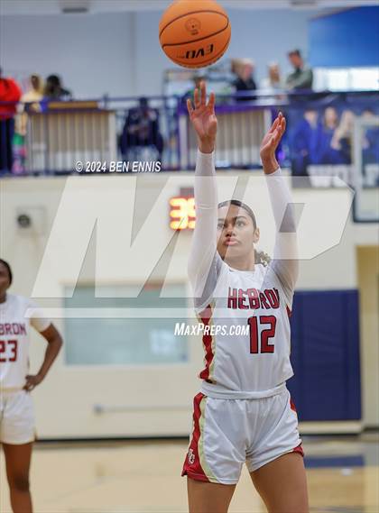 Thumbnail 3 in Hebron Christian vs. Stockbridge (MLK Day Classic) photogallery.