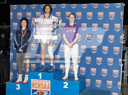 Thumbnail 2 in NCHSAA Women's Wrestling Invitational (Awards) photogallery.