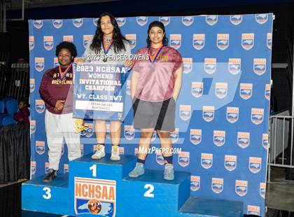 Thumbnail 1 in NCHSAA Women's Wrestling Invitational (Awards) photogallery.