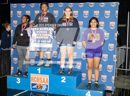 Thumbnail 2 in NCHSAA Women's Wrestling Invitational (Awards) photogallery.