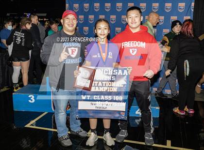 Thumbnail 3 in NCHSAA Women's Wrestling Invitational (Awards) photogallery.