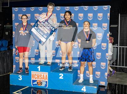 Thumbnail 1 in NCHSAA Women's Wrestling Invitational (Awards) photogallery.
