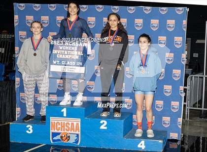 Thumbnail 3 in NCHSAA Women's Wrestling Invitational (Awards) photogallery.