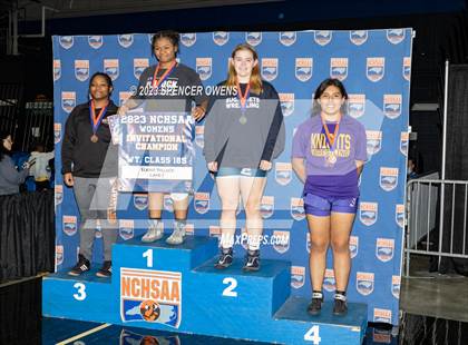 Thumbnail 3 in NCHSAA Women's Wrestling Invitational (Awards) photogallery.