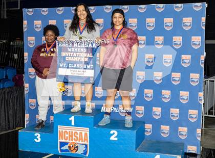 Thumbnail 2 in NCHSAA Women's Wrestling Invitational (Awards) photogallery.