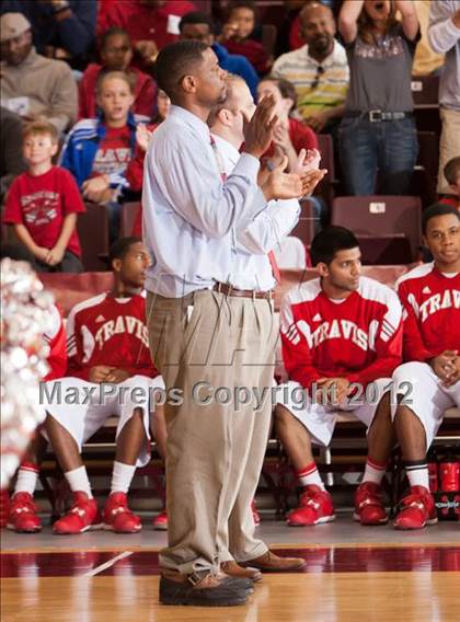 Thumbnail 3 in Fort Bend Travis vs Fort Bend Hightower (UIL 5A Region 3 Final) photogallery.