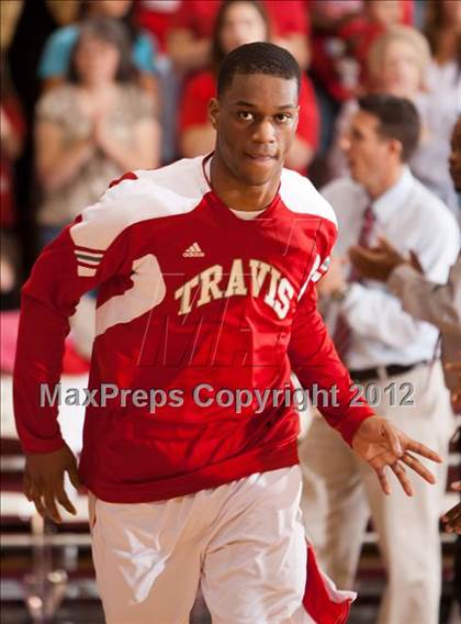 Thumbnail 2 in Fort Bend Travis vs Fort Bend Hightower (UIL 5A Region 3 Final) photogallery.