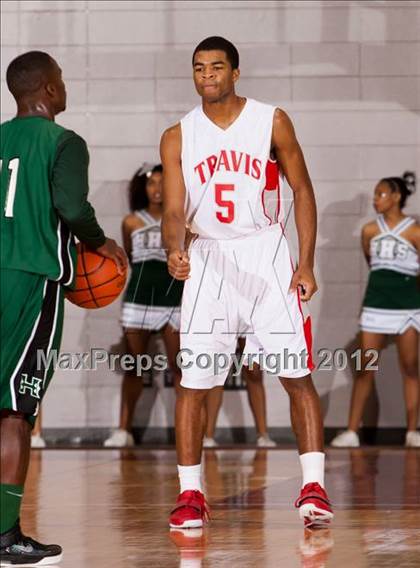 Thumbnail 1 in Fort Bend Travis vs Fort Bend Hightower (UIL 5A Region 3 Final) photogallery.