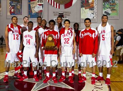 Thumbnail 3 in Fort Bend Travis vs Fort Bend Hightower (UIL 5A Region 3 Final) photogallery.