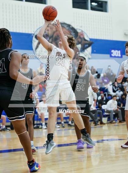 Thumbnail 2 in Young Men's Leadership Academy @ Bridgeport (UIL 4A Bi-District Playoff) photogallery.