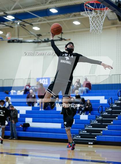 Thumbnail 3 in Young Men's Leadership Academy @ Bridgeport (UIL 4A Bi-District Playoff) photogallery.