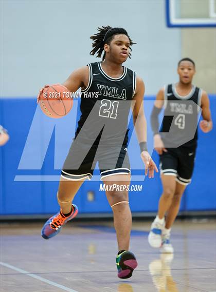 Thumbnail 1 in Young Men's Leadership Academy @ Bridgeport (UIL 4A Bi-District Playoff) photogallery.