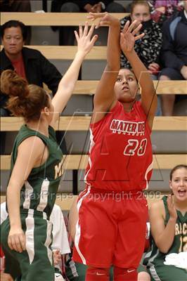 Thumbnail 1 in Mira Costa vs. Mater Dei (Nike Extravaganza) photogallery.