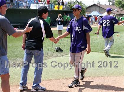 Thumbnail 2 in Paraclete vs. Woodcrest Christian (CIF SS D5 Final) photogallery.