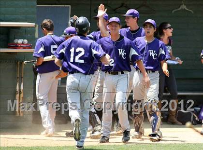 Thumbnail 2 in Paraclete vs. Woodcrest Christian (CIF SS D5 Final) photogallery.