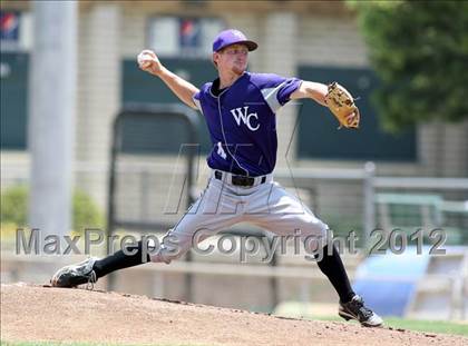 Thumbnail 3 in Paraclete vs. Woodcrest Christian (CIF SS D5 Final) photogallery.