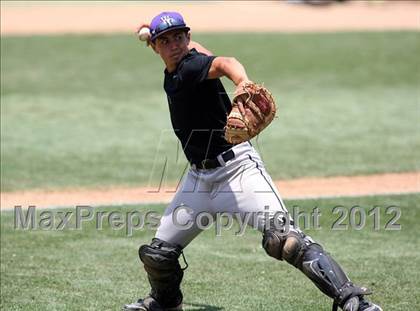 Thumbnail 3 in Paraclete vs. Woodcrest Christian (CIF SS D5 Final) photogallery.