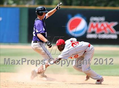 Thumbnail 2 in Paraclete vs. Woodcrest Christian (CIF SS D5 Final) photogallery.